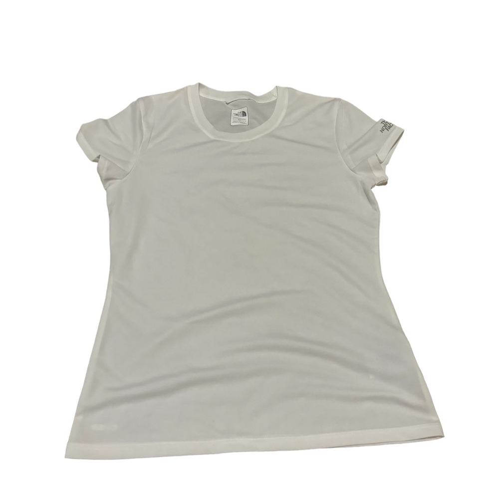 The north face white vaporwick short sleeve tee